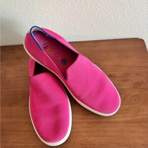 Rothy's Pink Slip-On Flats